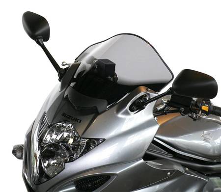 Szyba motocyklowa MRA SUZUKI GSF 650 S, WVCZ, 2009-, forma O, czarna